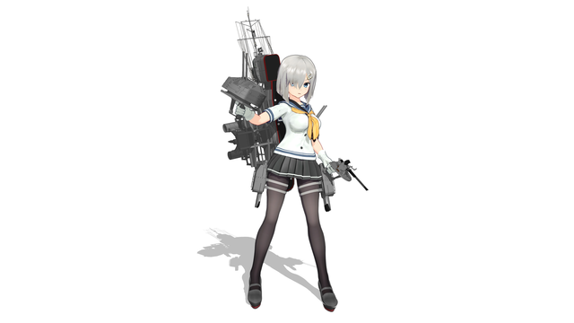 浜風艤装セット