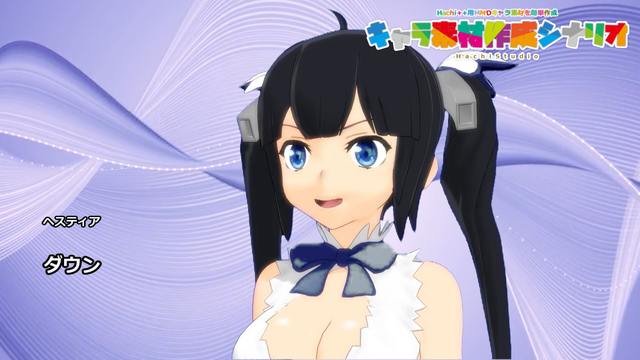 Hachiキャラ素材作成シナリオキット for ヘスティア