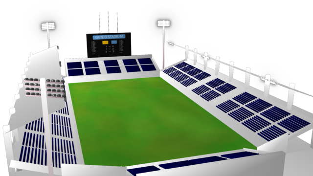 りけい式サッカースタジアム