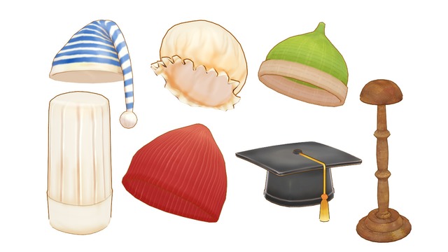 いろいろ帽子セットver1.0