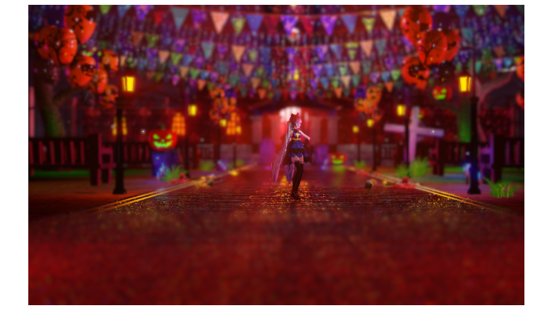 Halloween MMD stage DL