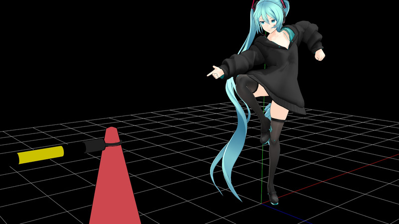 現場猫の「ヨシッ!!」モーション