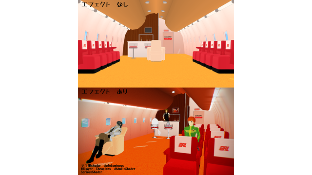 飛行機内撮影セットステージ