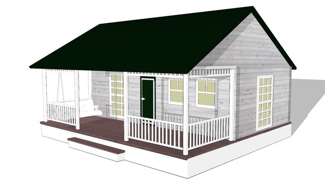 アメリカンな家