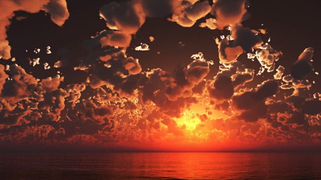 スカイドーム(燃え立つ夕空) VOL.UU4