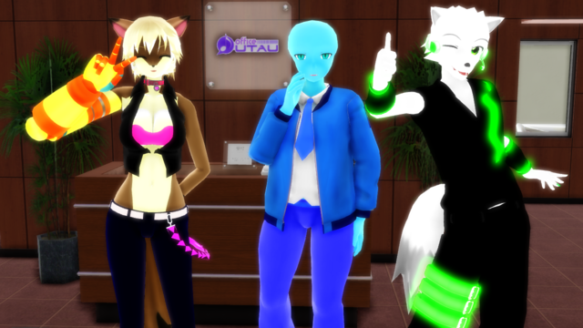 UTAU獣人 毛音ルー 水音ラル & 噤音セロ