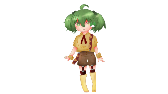 みどりねまりも　立ち絵