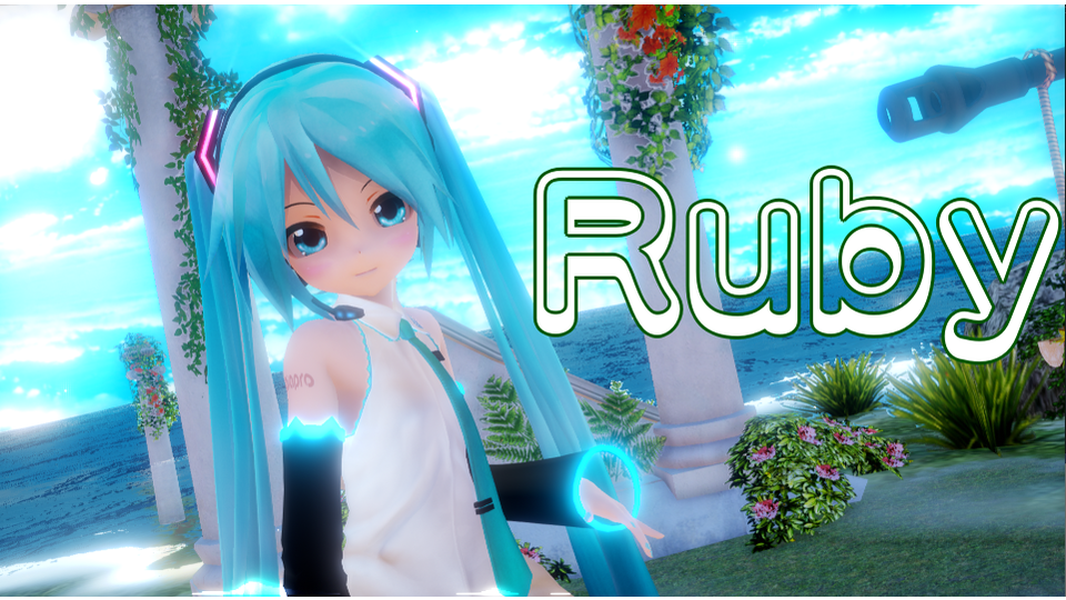 【MMD】あぴミク『Clean Tears - Ruby』