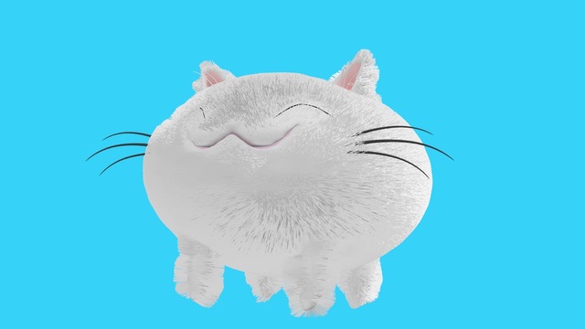 Blender版：ペ猫モデル