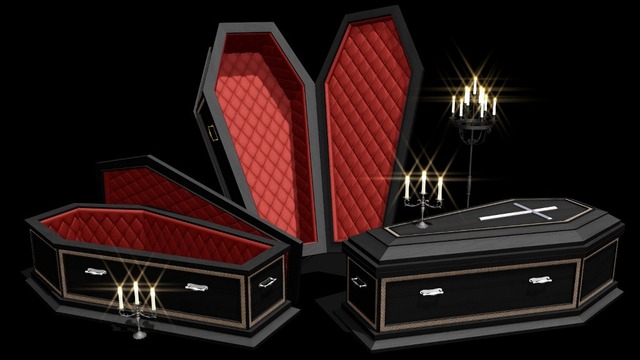 ゴシック風棺桶