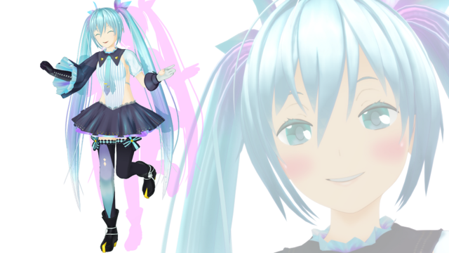 おちんぱん式初音ミクモデル