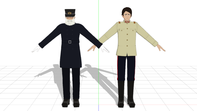 デメキッパ式鯉登親子