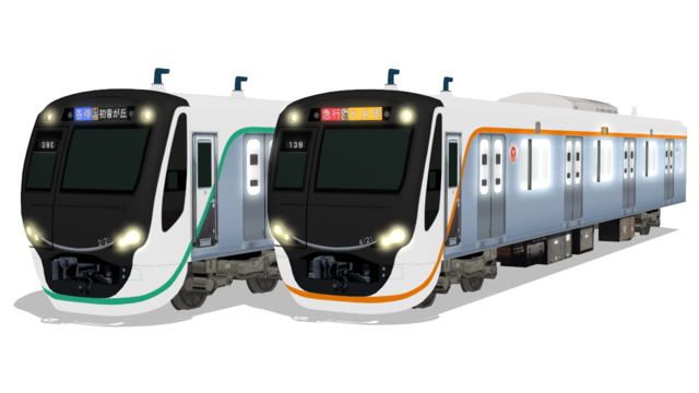 MMD用【東急電鉄】2020系・6020系