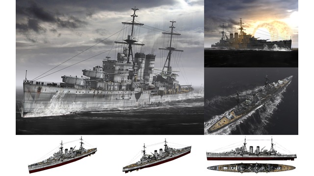 MMD用モブ重巡洋艦1940(ﾓﾌﾞｾﾞﾀｰ)セット