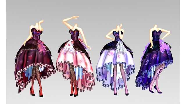 【MMD衣装】パーティードレス1.1