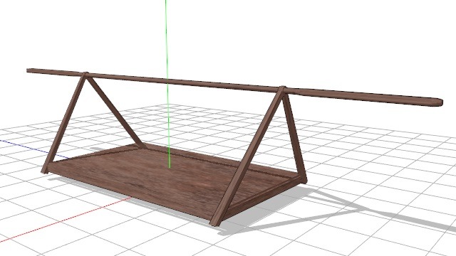 駕籠（物理演算対応）