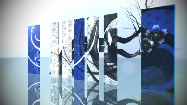 和風パネルステージ