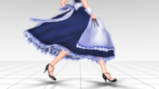 1頂点1剛体スカートモデルパック