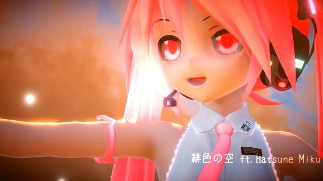 【MMD】 あぴミク #灼眼のシャナ #緋色の空