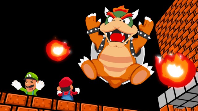 スーパーマリオブラザーズ３風　クッパ