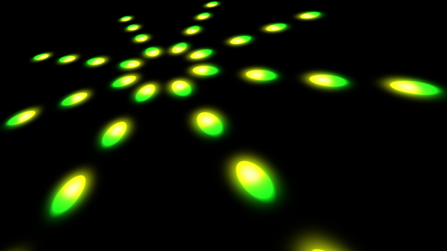 ミラーボールっぽい光【素材】