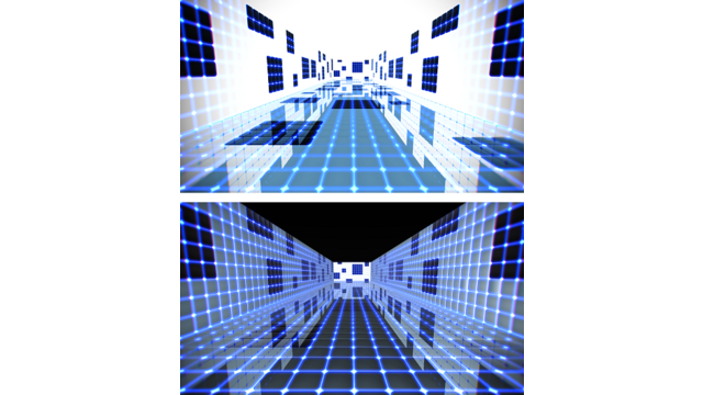 cyber blackxwhite stage