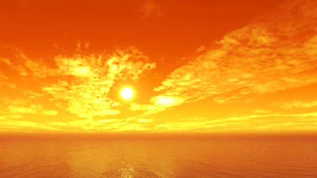 スカイドーム(みかん色の夕焼け) VOL.QQ5