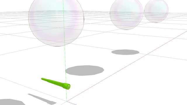 普通のしゃぼん玉