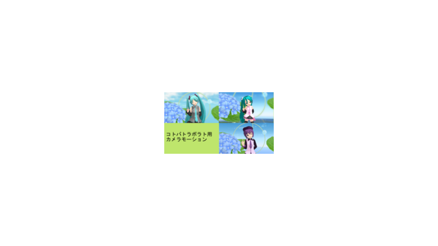 コトバトラボラト用カメラモーション