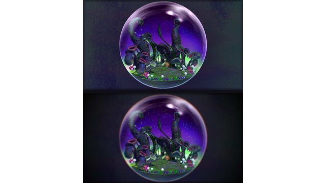 スノードームステージまどわしの森