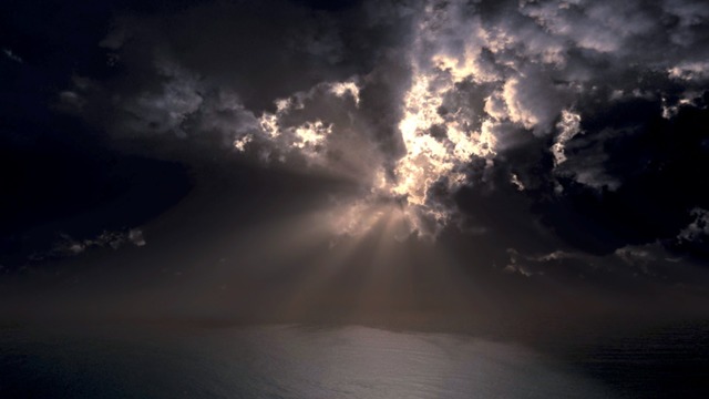 スカイドーム(薄明光線の空) VOL.TG4