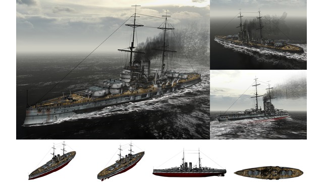 MMD用モブ弩級戦艦1911セット