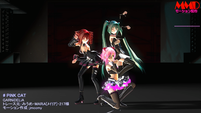 PiNK CAT（本家）モーション