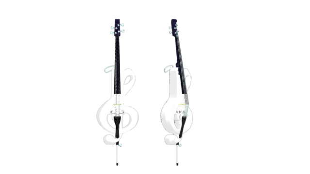可動弦ト音記号風チェロ