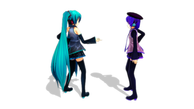 背景モブキャラ用ループ会話モーション
