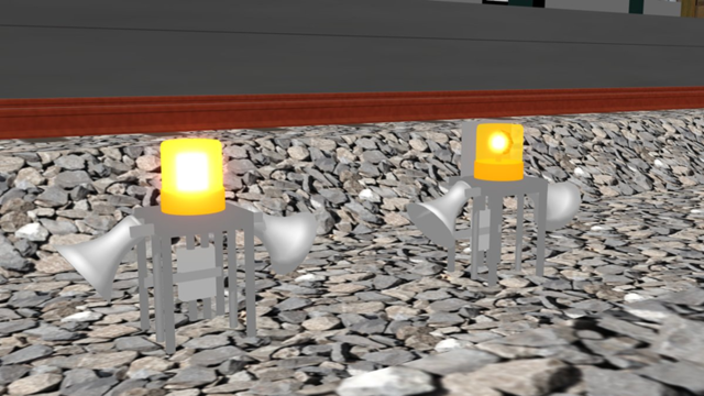 西武型列車接近警報装置