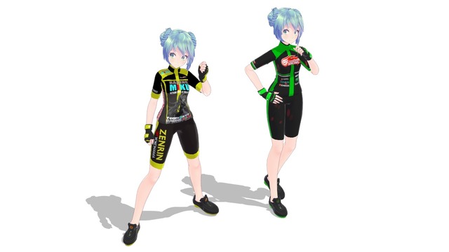 Tda式初音ミク・サイクルウェアv1.0