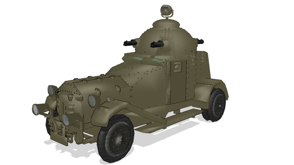 伍長式クロスレイ装甲車 ver0.91