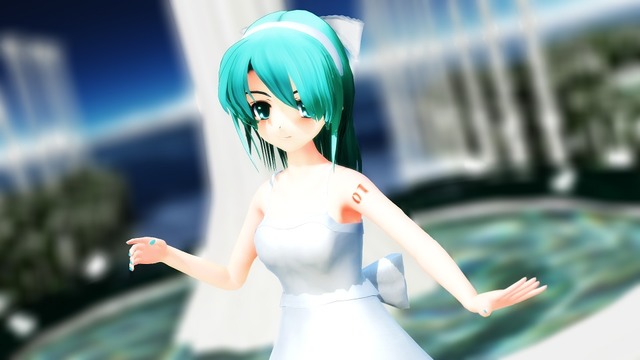 らぶ式ミクポニテドレスv2.3