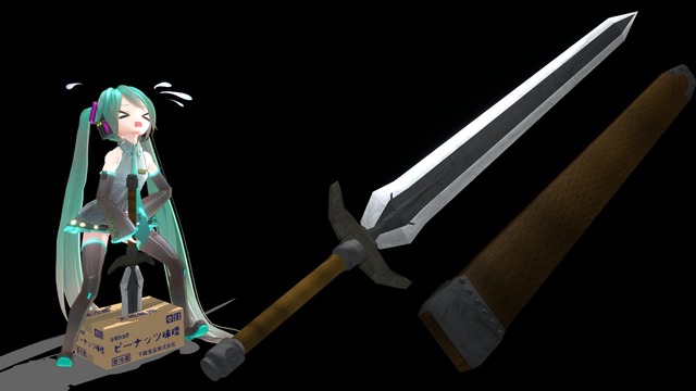 「剣」＿風モデル