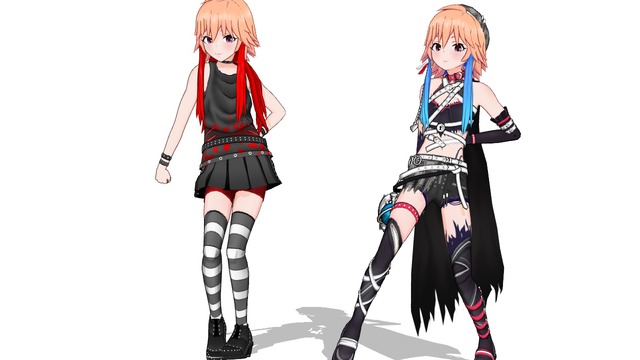 【MMDデレマス】二宮飛鳥モデルセット