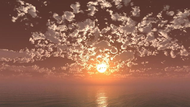 スカイドーム(ブロンズ色の夕焼け) VOL.TR1