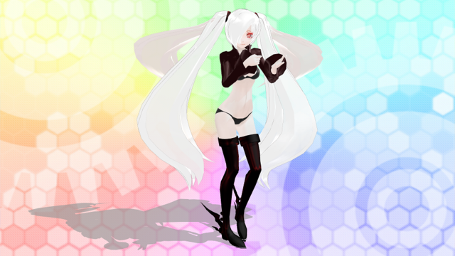 【MMD艦これ】南方棲鬼　標準キャラサイズ　テストモデル