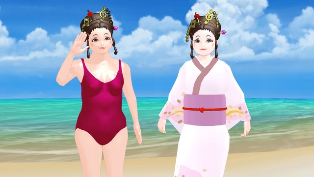 金咲小春サマースタイルモデル