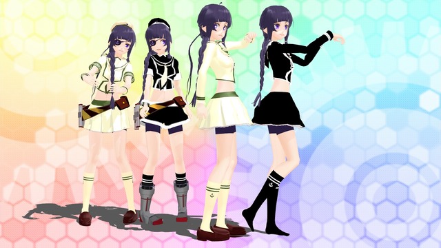 【MMD艦これ】北上　改二　テストモデル