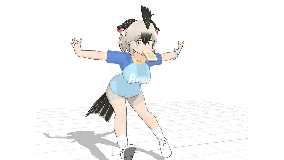 G・ロードランナー（MMD けもフレ）