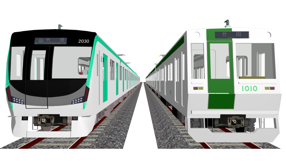 烏丸線車両セット