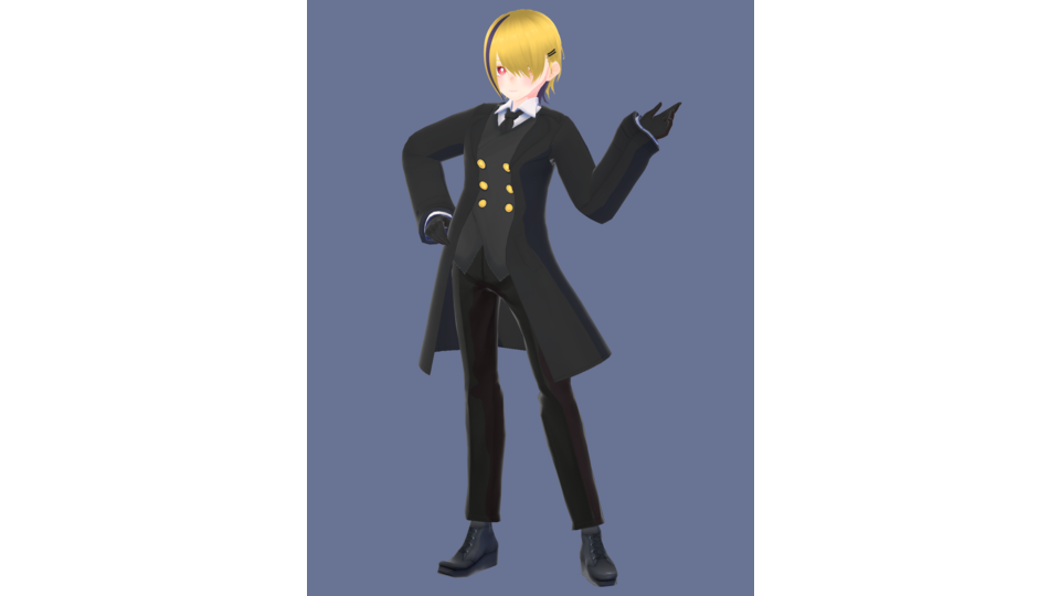 黄鏡式VRoid製黄琴まひろ　コート1.00