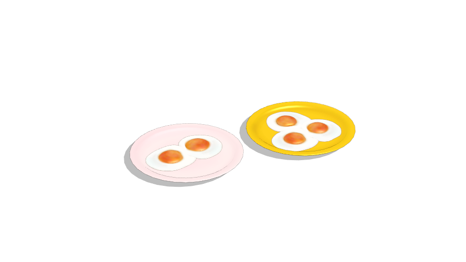 目玉焼き2,3