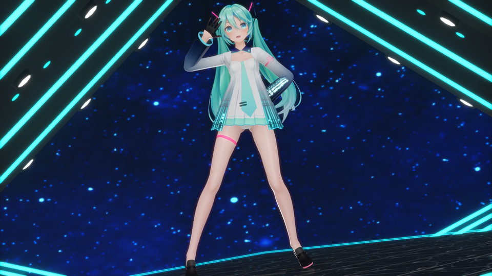 YYB式改変ミク・ミニスカート